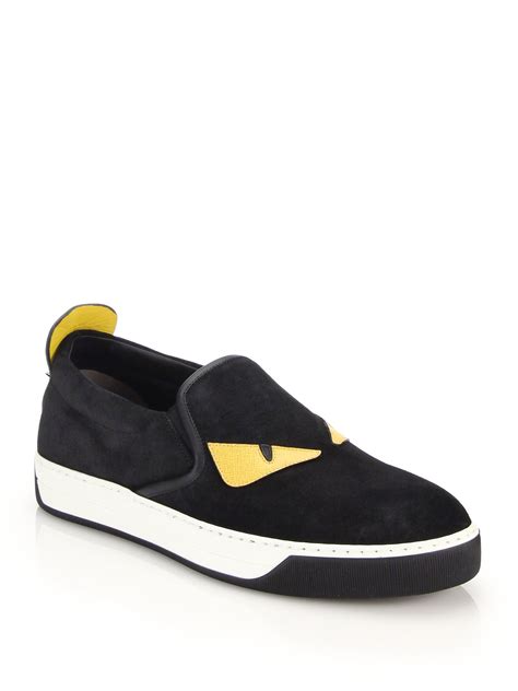 fendi slip on trainers|fendi women's shoes.